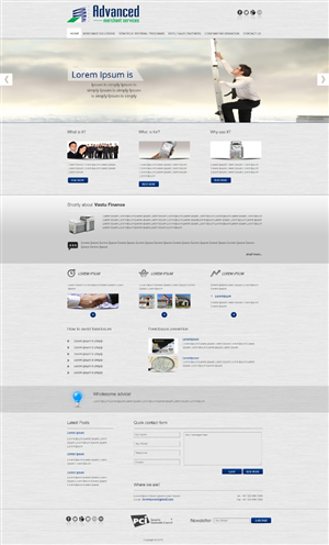 Web-Design von GlobalTech für Advanced Merchant Services | Design: #3687136