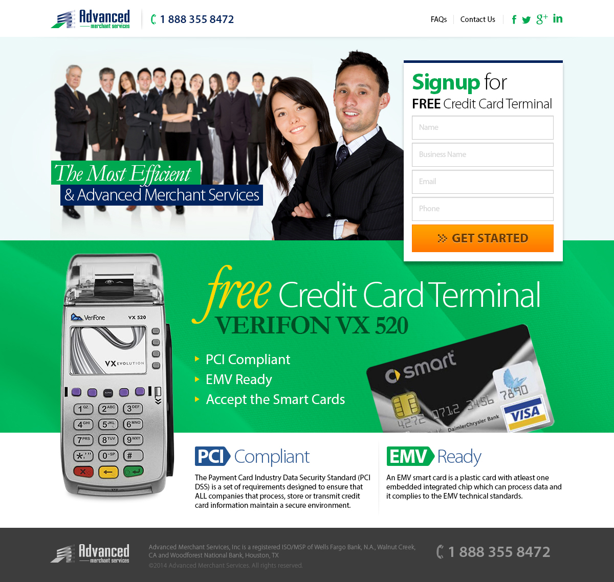Web Design par sd2 pour Advanced Merchant Services | Design #3675030