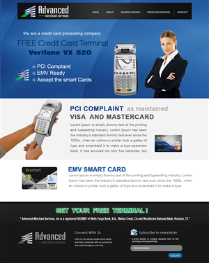 Web-Design von webxvision für Advanced Merchant Services | Design: #3680541