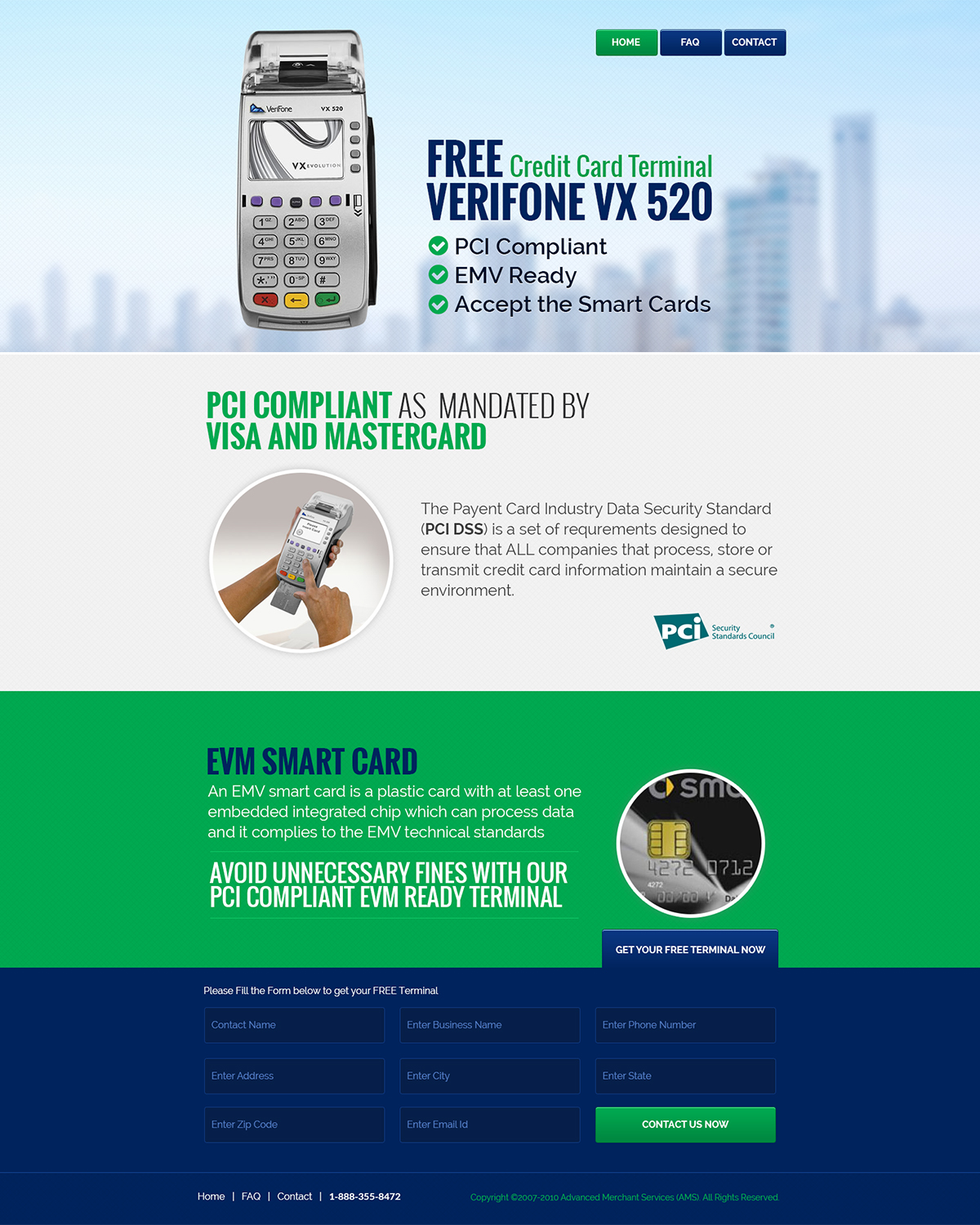 Web Design par SJ pour Advanced Merchant Services | Design #3675465