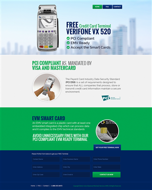 Web-Design von SJ für Advanced Merchant Services | Design: #3675465