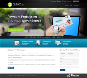 Web-Design von OM für Advanced Merchant Services | Design: #3682310