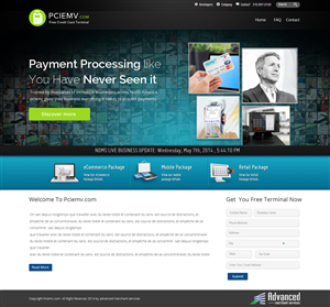 Web-Design von OM für Advanced Merchant Services | Design: #3682332