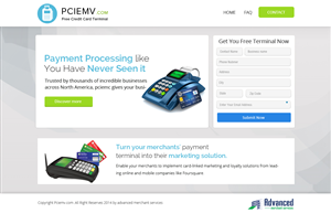 Web-Design von OM für Advanced Merchant Services | Design: #3691029