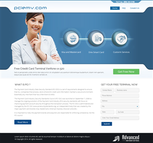 Web-Design von OM für Advanced Merchant Services | Design: #3691060