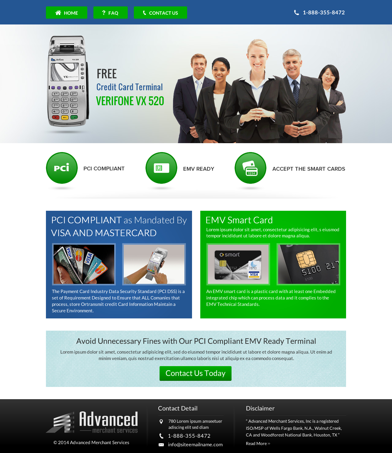 Web-Design von Sbss für Advanced Merchant Services | Design #3682826