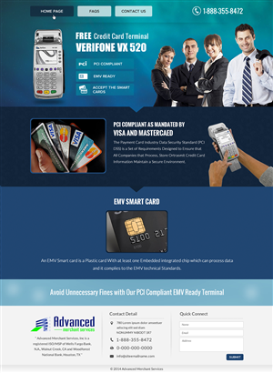 Web Design by Sbss for Advanced Merchant Services | Design: #3682842