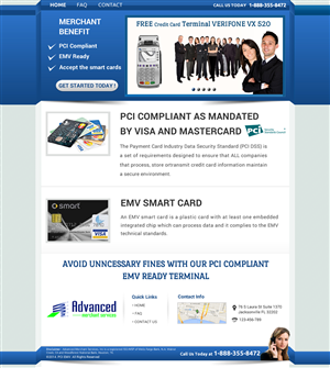 Web-Design von Sbss für Advanced Merchant Services | Design: #3682880