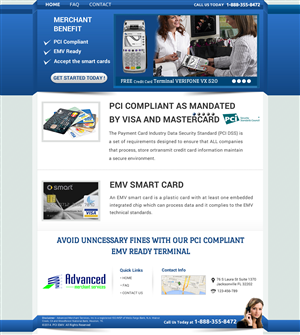 Web-Design von Sbss für Advanced Merchant Services | Design: #3682890