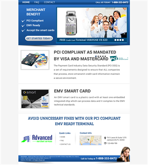 Web Design by Sbss for Advanced Merchant Services | Design: #3682906
