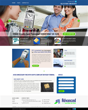 Web Design by Sbss for Advanced Merchant Services | Design: #3682909