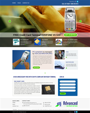 Web Design by Sbss for Advanced Merchant Services | Design: #3682913