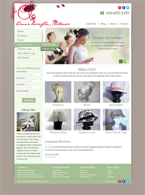 Web Design by Nelsur for this project | Design: #3769053