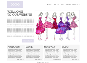 Wordpress Design by sanketbhatt