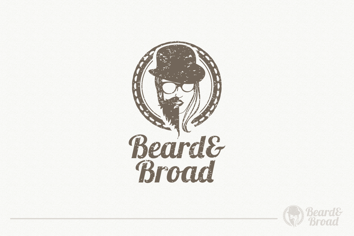 Logo Design by Ell Doe for The Beard & Broad | Design #3689475