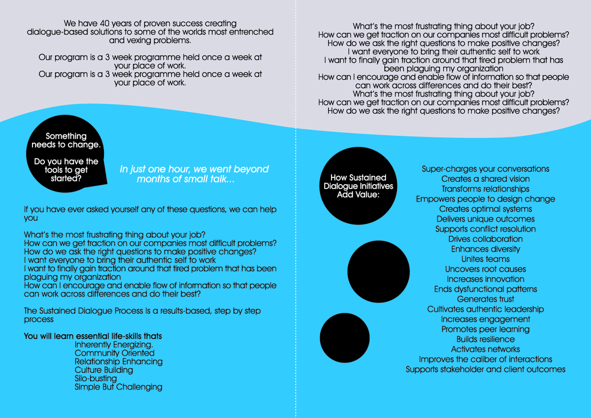 Brochure Design by Sam for this project | Design #3665027