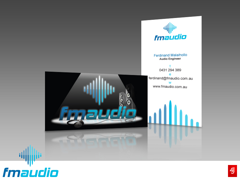Business Card Design by Jason Farrell for FM Audio | Design #101383