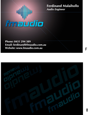 Business Card Design by Cláudia Polónia