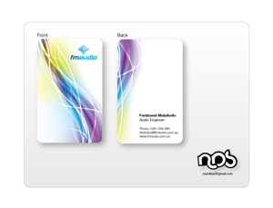Business Card Design by MDS - bonusplusdesign.com for FM Audio | Design: #100066