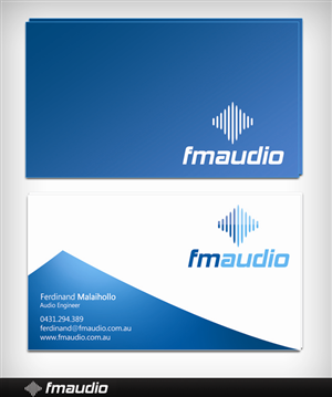 Business Card Design by Imajin Studios for FM Audio | Design: #100031