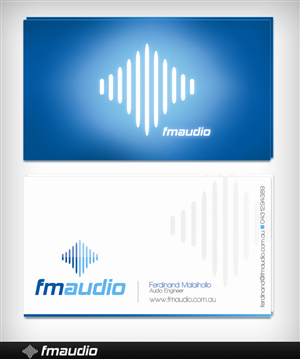 Business Card Design by Imajin Studios for FM Audio | Design: #110907