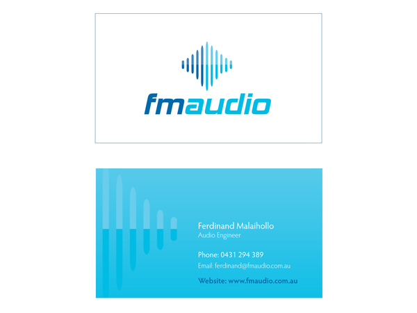 Business Card Design by David Nichols for FM Audio | Design #99991
