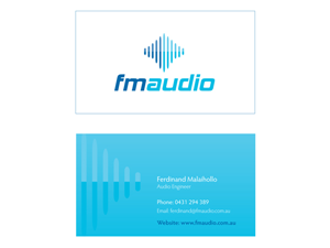 Business Card Design by David Nichols for FM Audio | Design #99991