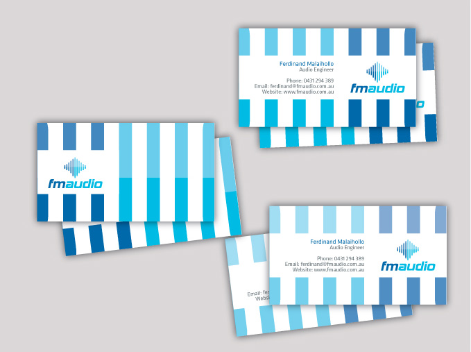 Design de Carte de Visite par Darina Stoianova pour FM Audio | Design #100327