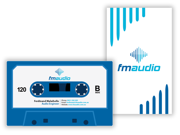 Design de Carte de Visite par Gecko pour FM Audio | Design #100738
