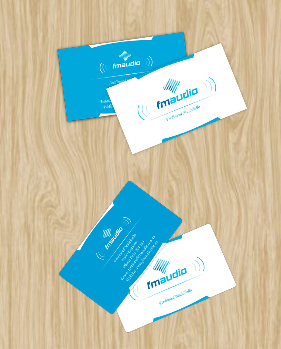 Visitenkarten-Design von Harpreet  singh für FM Audio | Design #107128