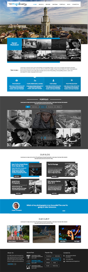 Wordpress Design by Mayank Patel