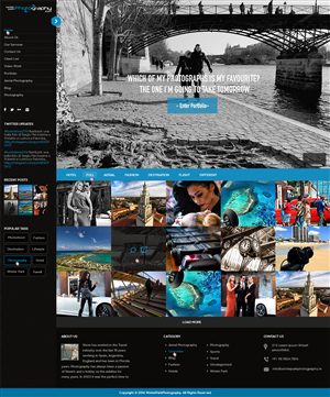 Wordpress Design by Mayank Patel for this project | Design: #3680145