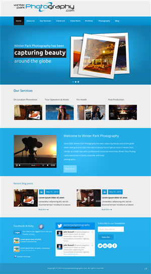 Wordpress Design by pb for this project | Design: #3669009