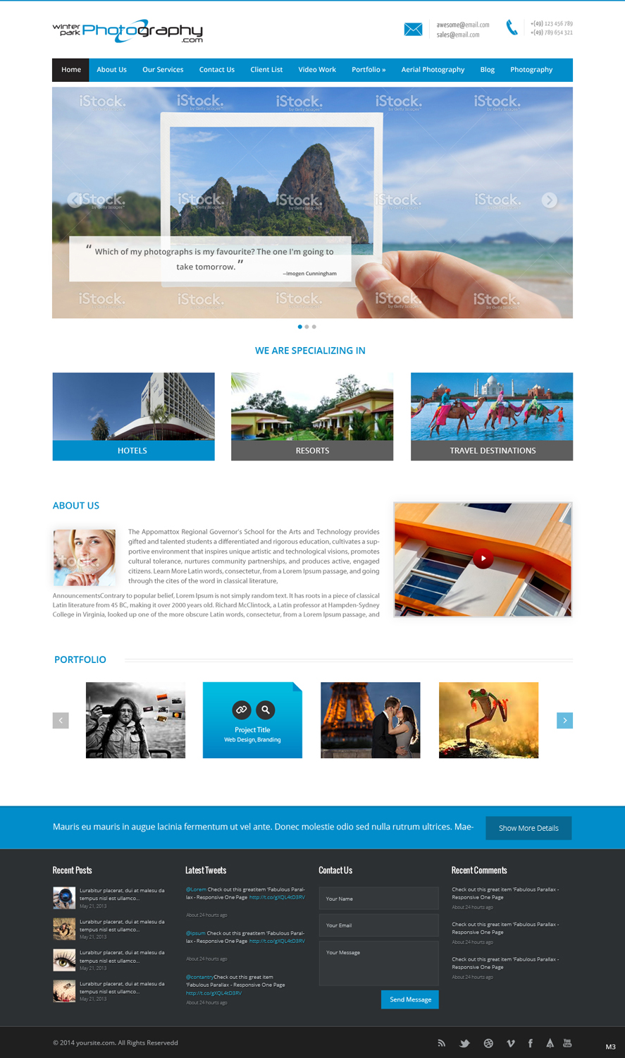 Wordpress Design by pb for this project | Design #3669030