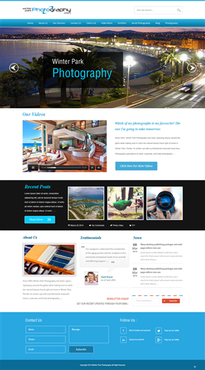 Wordpress Design by pb for this project | Design: #3669056