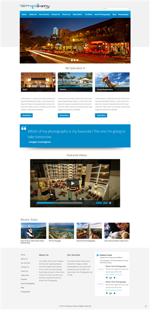 Wordpress Design by pb for this project | Design: #3680884
