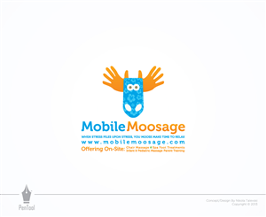 Logo Design by PenTool for Mobile Moosage | Design: #3673588