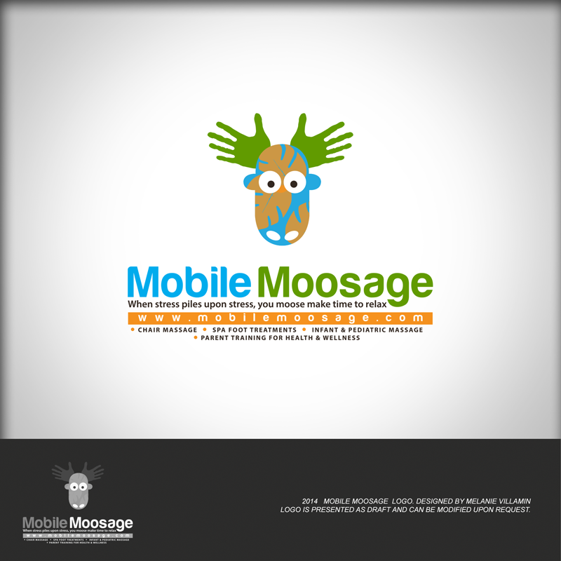 Logo Design by mvillamin for Mobile Moosage | Design #3682690