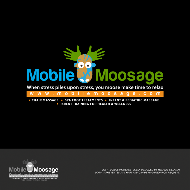 Logo-Design von mvillamin für Mobile Moosage | Design #3682698