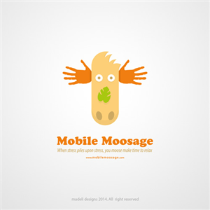 Mobile Moosage | Design de Logo par Alex Martin