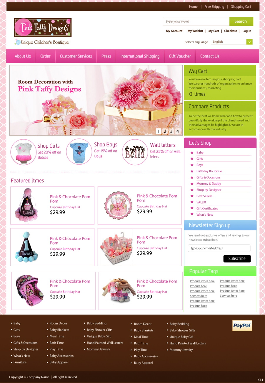 Web Design by pb for this project | Design #917796