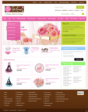 Web Design by pb for this project | Design: #919429