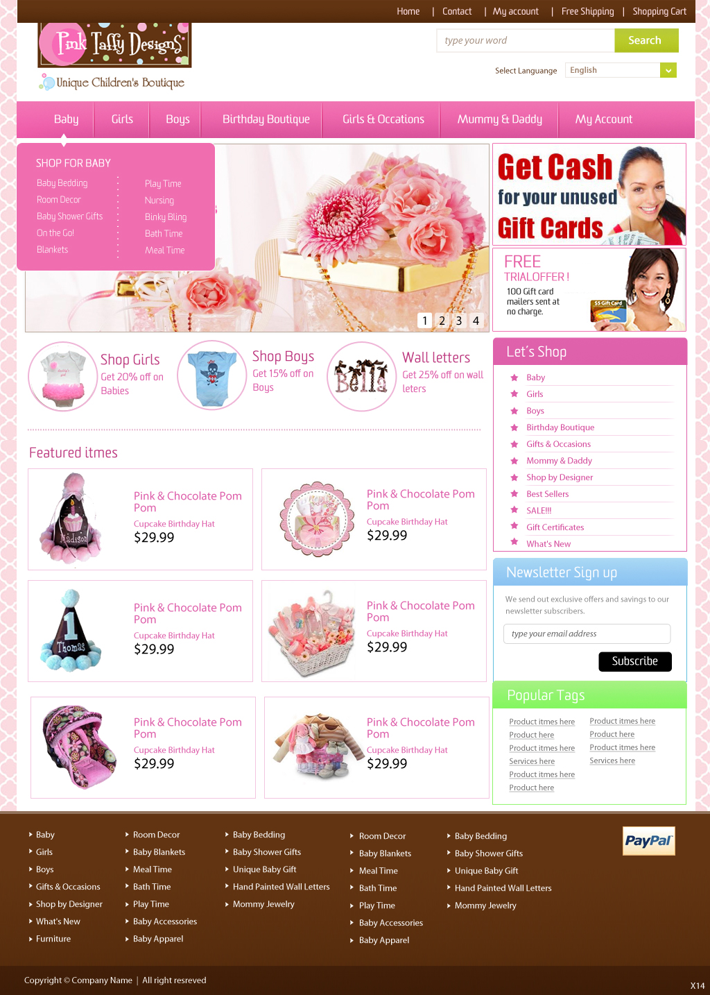 Web Design by pb for this project | Design #921976