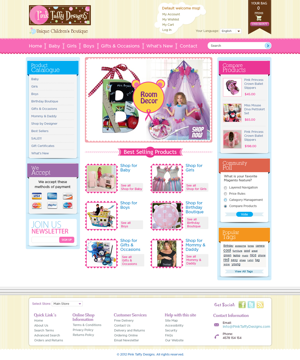 Diseño Web por ShreejiAkshar para este proyecto | Diseño #928838