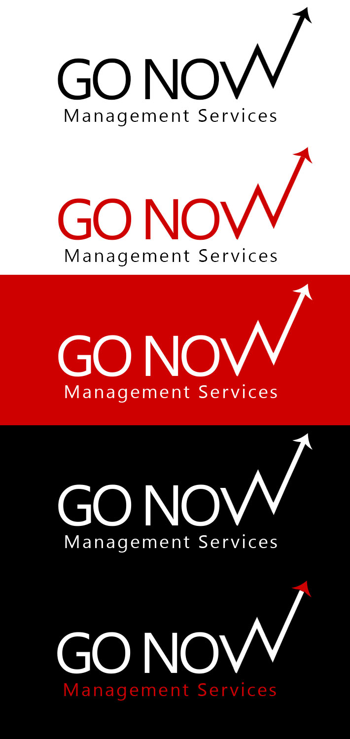 Logo Design by MixedBag Creatives for Go Now Management Services | Design #3654734