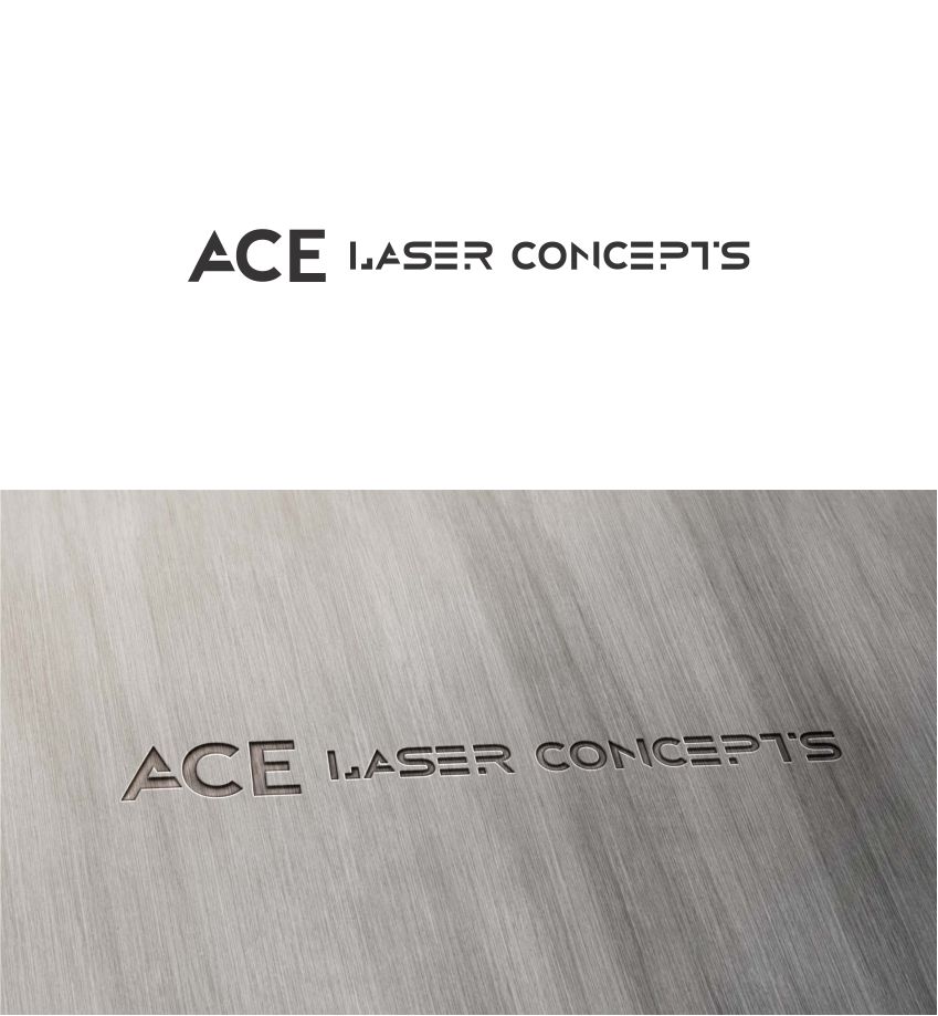 Logo Design by Little Sofi for Ace Laser Concepts | Design #3653770