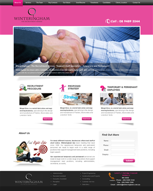 Web Design by webxvision for this project | Design: #919665