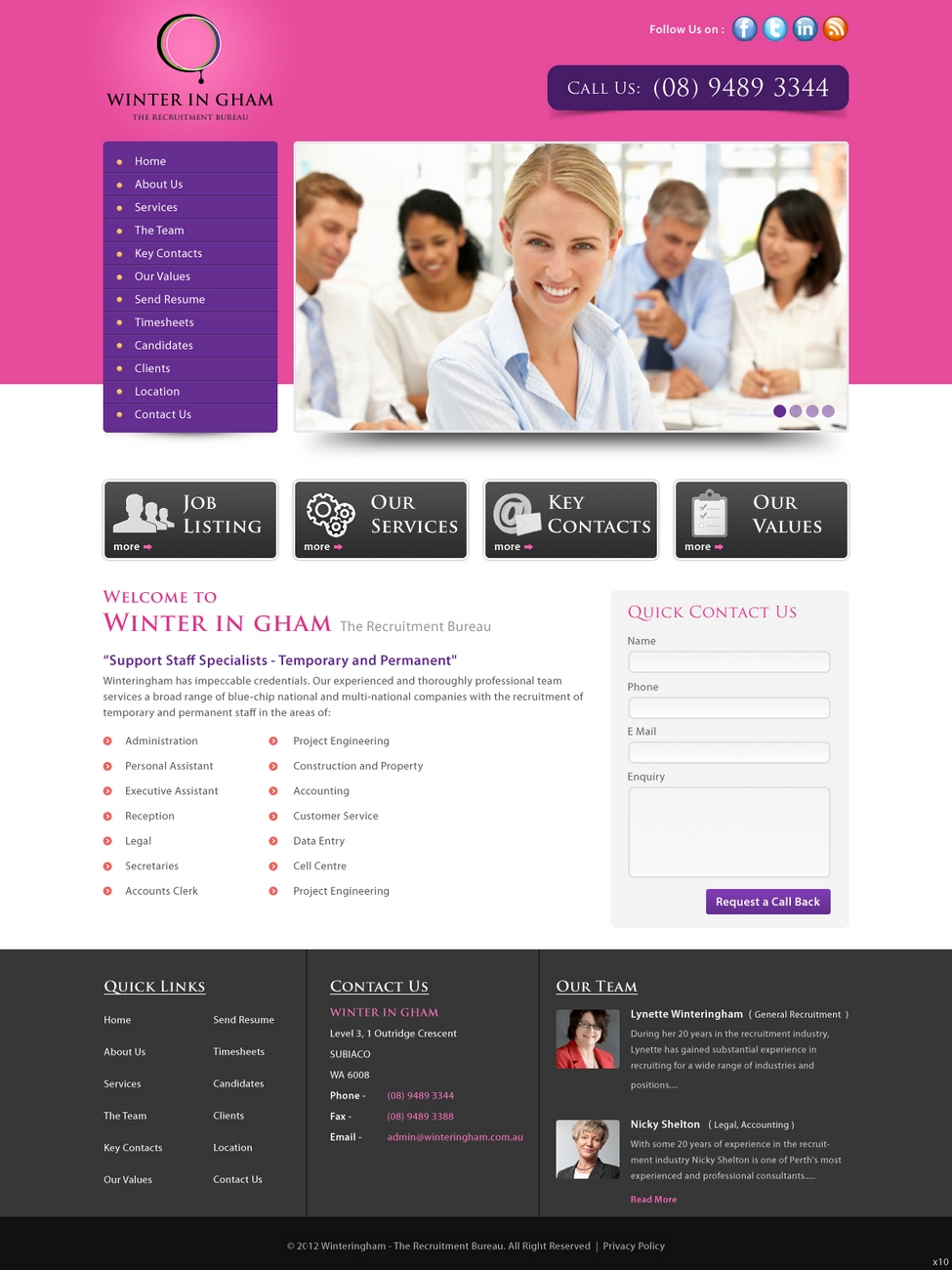 Web Design by pb for this project | Design #926102