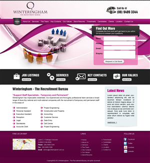 Web Design by TechWise for this project | Design: #924998