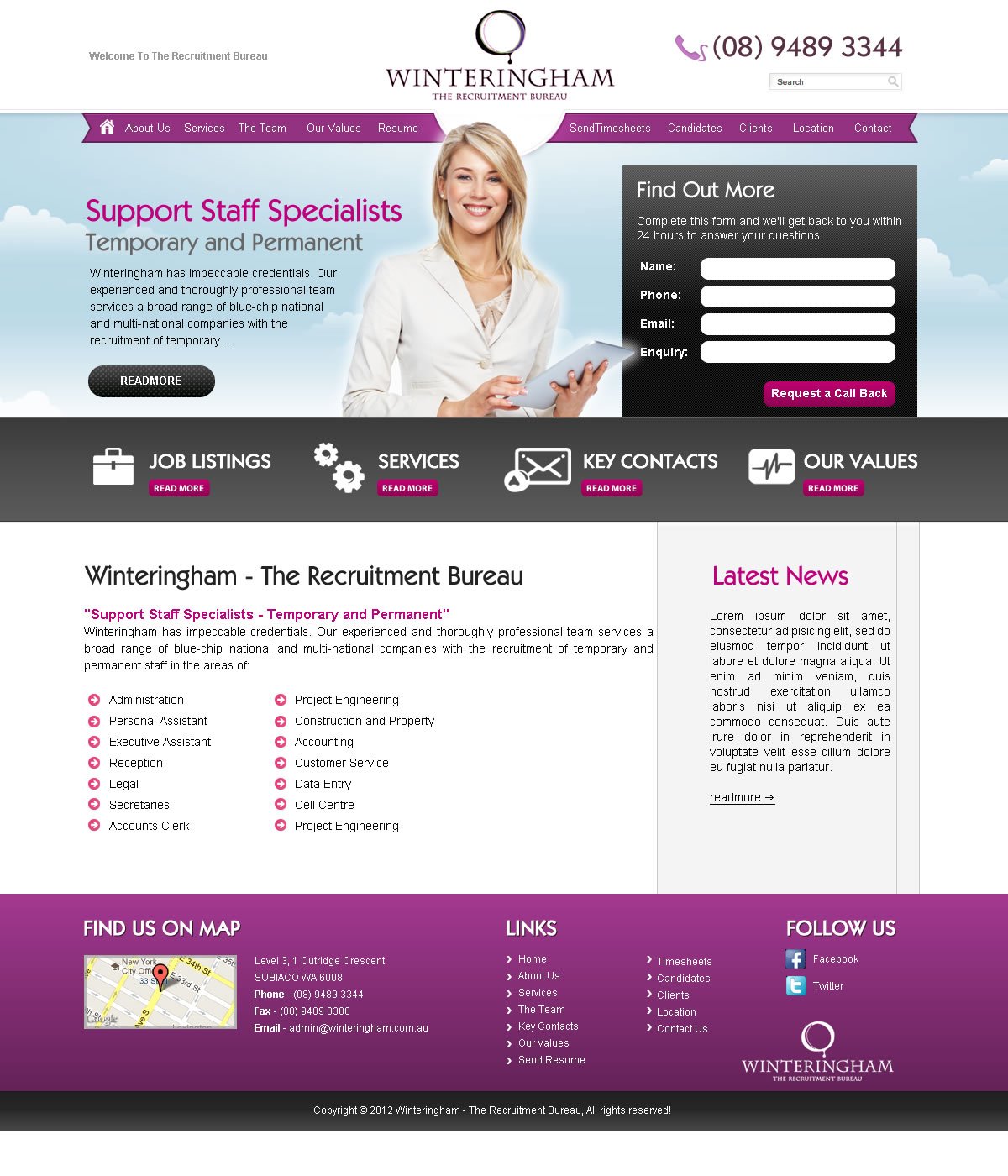 Web Design by TechWise for this project | Design #926341